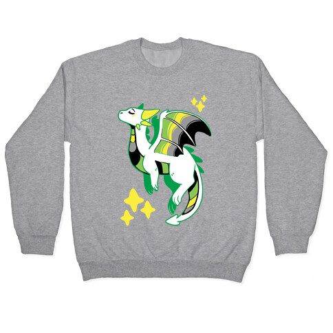 Aromantic Pride Dragon Pullover