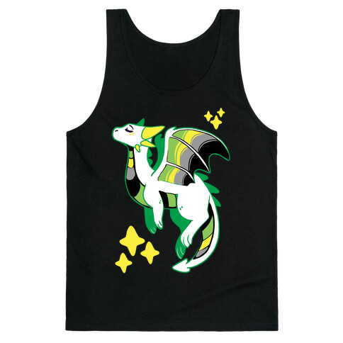 Aromantic Pride Dragon Tank Top