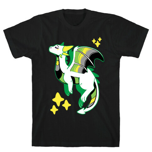 Aromantic Pride Dragon T-Shirt