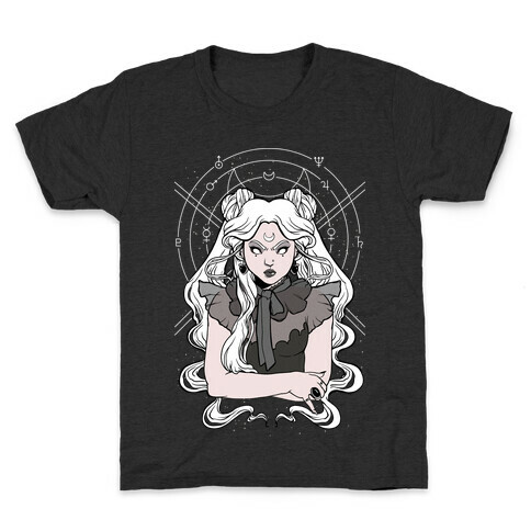 Goth Usagi (Sailor Moon Parody) Kids T-Shirt