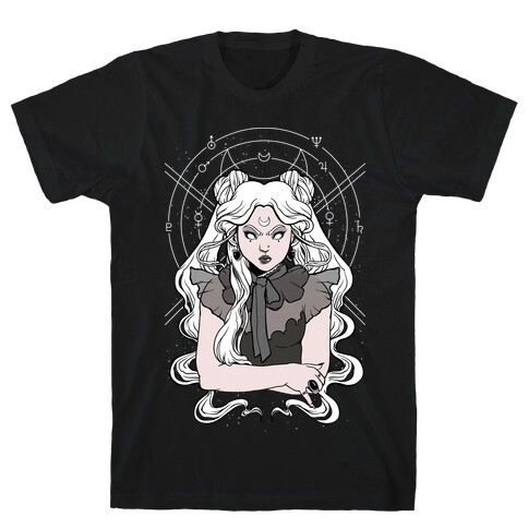 Goth Usagi (Sailor Moon Parody) T-Shirt