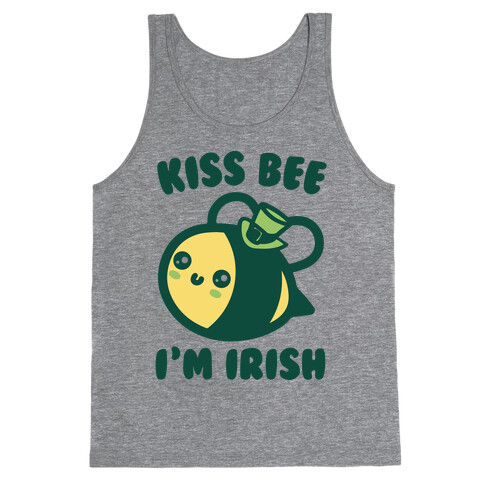 Kiss Bee I'm Irish Parody Tank Top