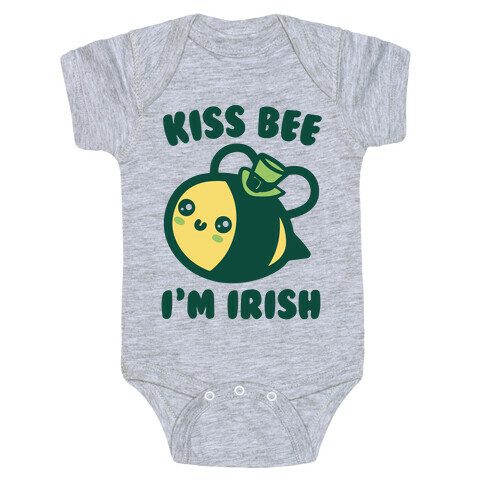 Kiss Bee I'm Irish Parody Baby One-Piece