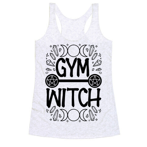 Gym Witch Racerback Tank Top