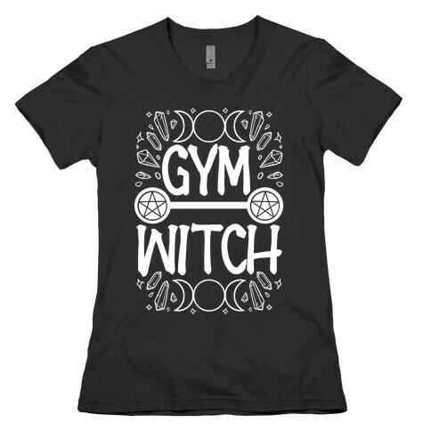 Gym Witch Womens T-Shirt