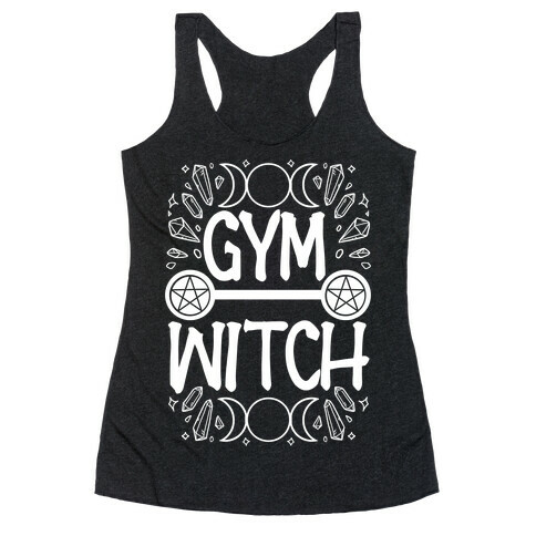 Gym Witch Racerback Tank Top