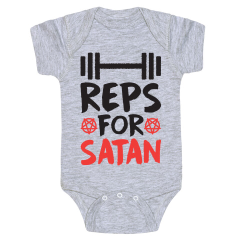 Reps For Satan Baby One-Piece