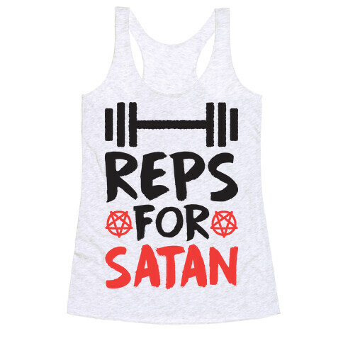 Reps For Satan Racerback Tank Top