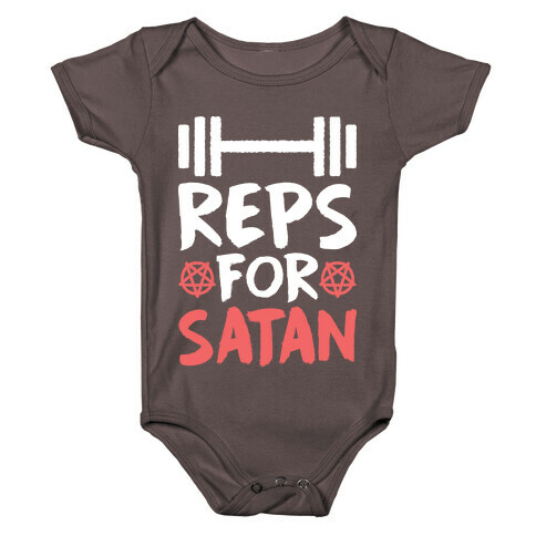 Reps For Satan Baby One-Piece