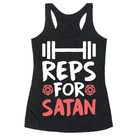 Reps For Satan Racerback Tank Top