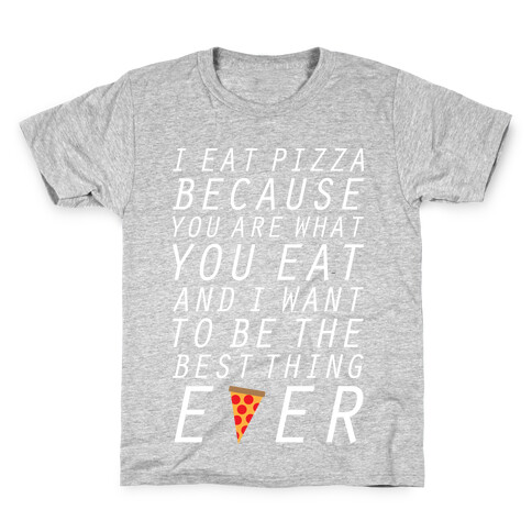 I Eat Pizza Kids T-Shirt