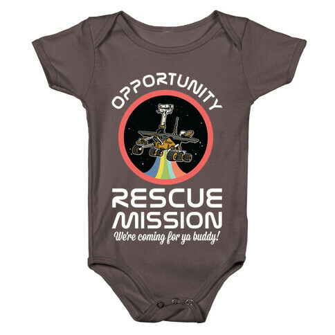 Opportunity Rescue Mission (Mars Rover) Baby One-Piece