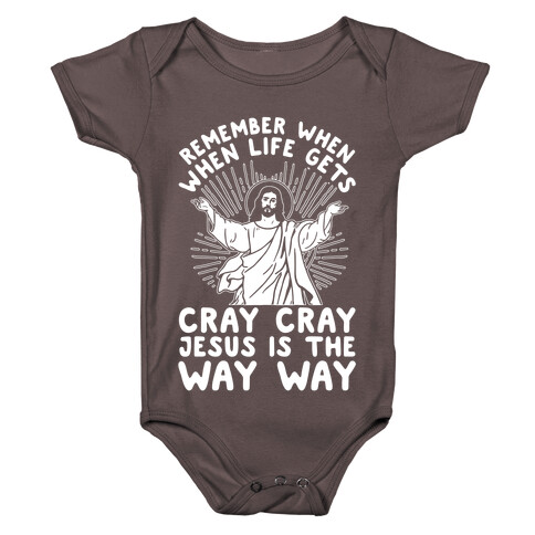 Jesus is the Way Way Baby One-Piece