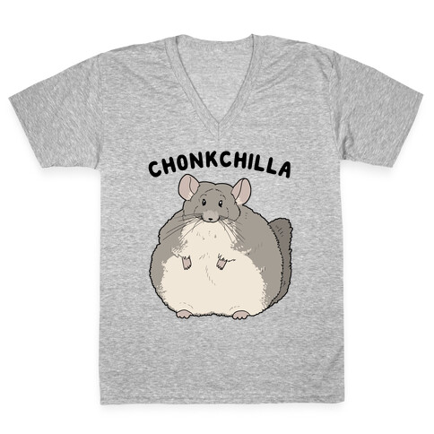 Chonkchilla V-Neck Tee Shirt