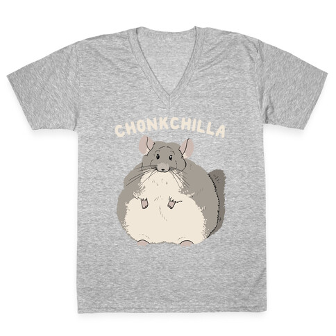 Chonkchilla V-Neck Tee Shirt