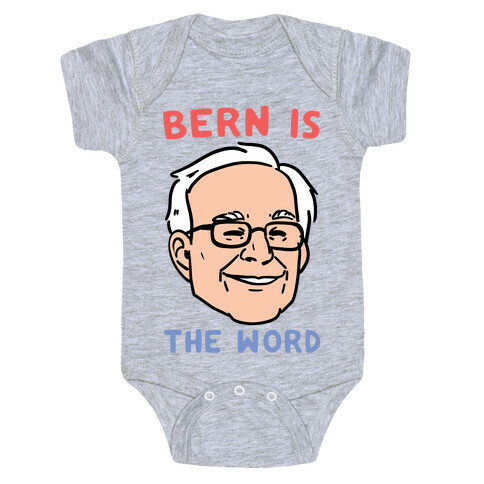 Bern is the Word Baby One-Piece