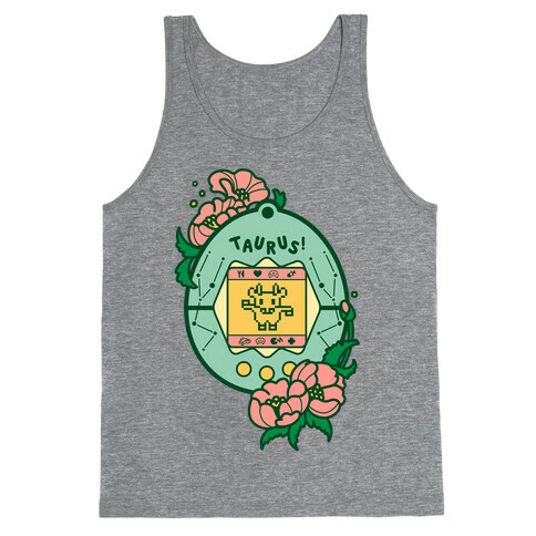 Taurus Digital Pet Parody Tank Top