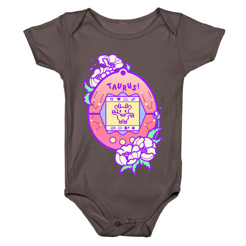 Taurus Digital Pet Parody Baby One-Piece