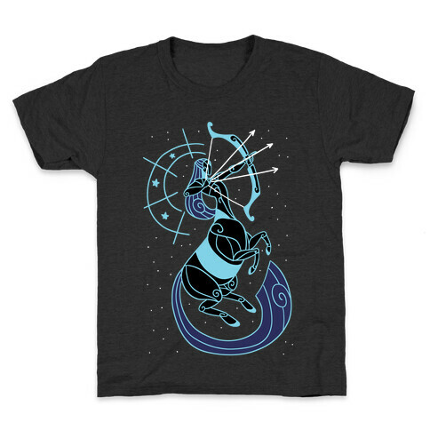 Stylized Sagittarius  Kids T-Shirt