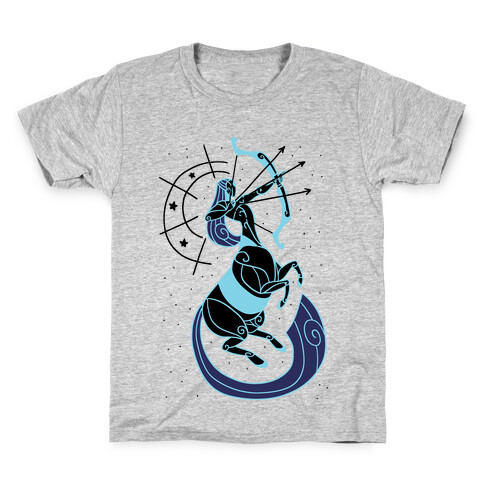 Stylized Sagittarius  Kids T-Shirt