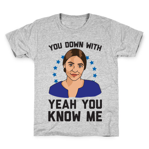 You Down With AOC? Yeah You Know Me Kids T-Shirt