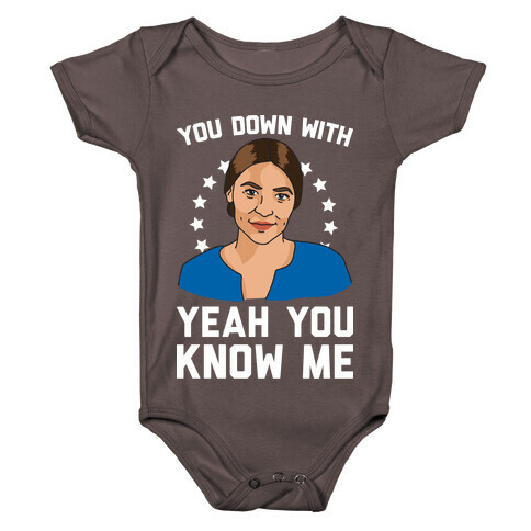 You Down With AOC? Yeah You Know Me Baby One-Piece