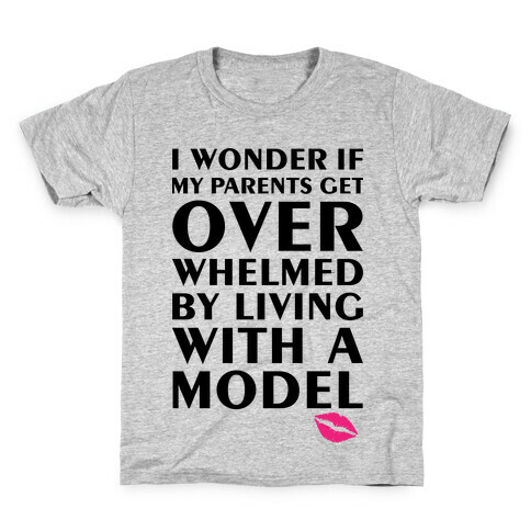 I'm A Model Kids T-Shirt