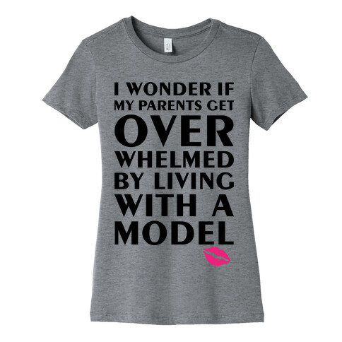 I'm A Model Womens T-Shirt