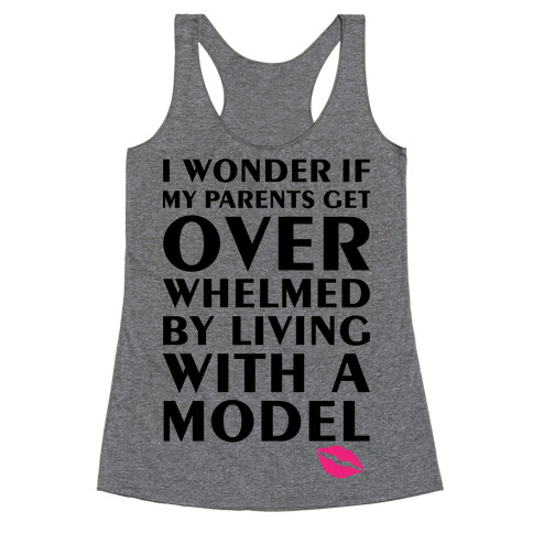 I'm A Model Racerback Tank Top