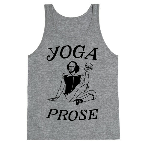 Yoga Prose  Tank Top