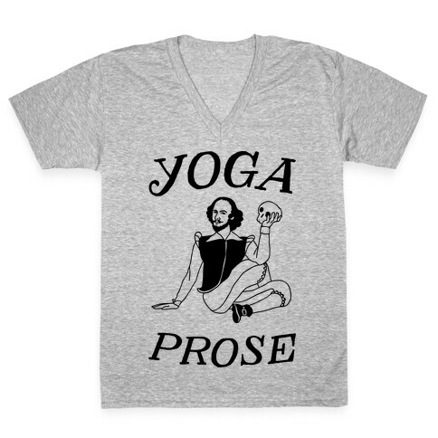 Yoga Prose  V-Neck Tee Shirt