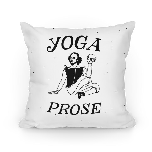 Yoga Prose  Pillow