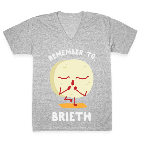 Remember To Brieth V-Neck Tee Shirt