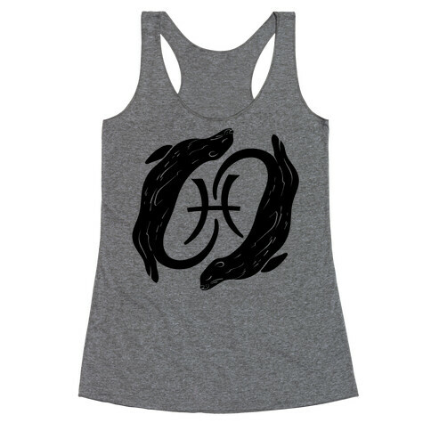 Otterly Emotional Pisces Racerback Tank Top