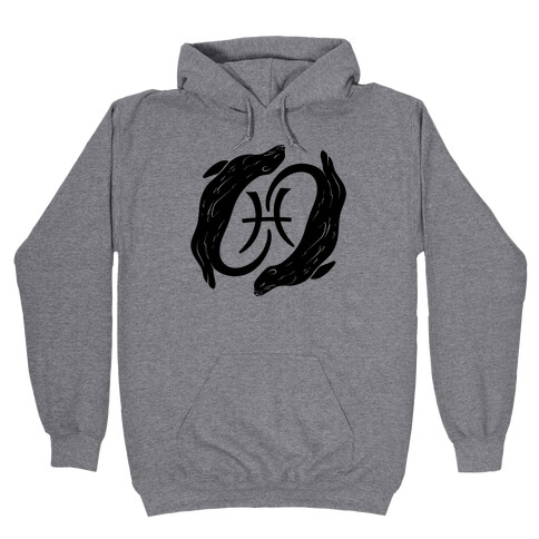 Otterly Emotional Pisces Hooded Sweatshirt