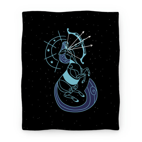 Stylized Sagittarius  Blanket