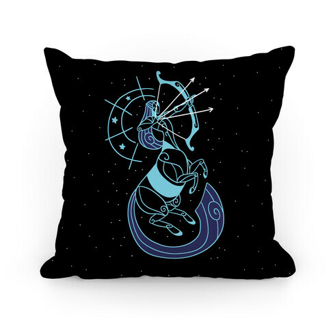 Stylized Sagittarius  Pillow