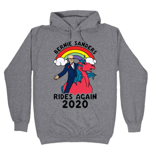 Bernie Rides Again 2020 Hooded Sweatshirt