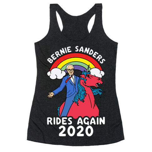 Bernie Rides Again 2020 Racerback Tank Top