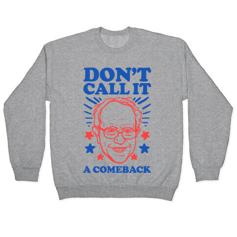 Don't Call It A Comeback Bernie Sanders Pullover