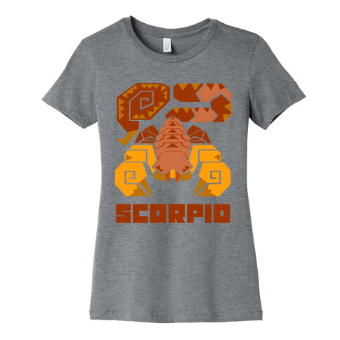 Monster Hunter Astrology Sign: Scorpio Womens T-Shirt