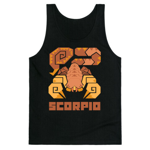 Monster Hunter Astrology Sign: Scorpio Tank Top