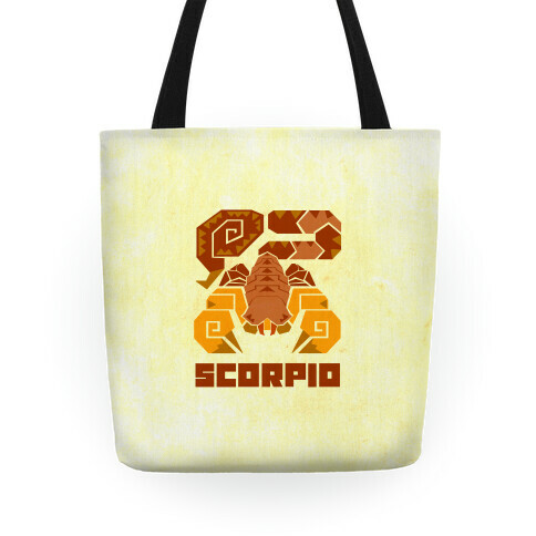 Monster Hunter Astrology Sign: Scorpio Tote
