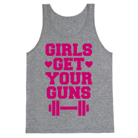 Girls Get Your Guns Tank Top