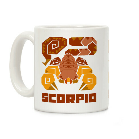 Monster Hunter Astrology Sign: Scorpio Coffee Mug