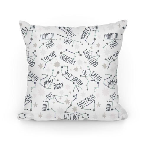 Asstrology Constellations Pillow