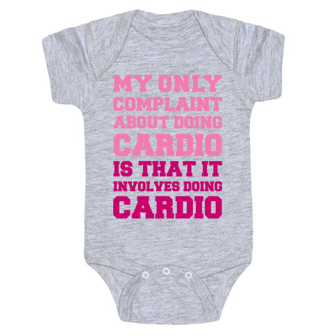 My Only Complaint About Doing Cardio Baby One-Piece