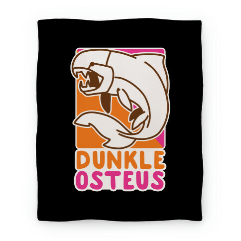 Dunkin' Dunkleosteus  Blanket