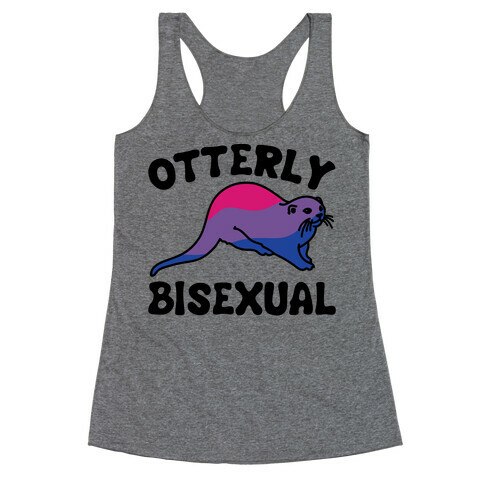 Otterly Bisexual Racerback Tank Top