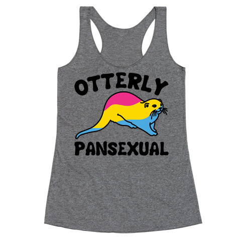 Otterly Pansexual Racerback Tank Top